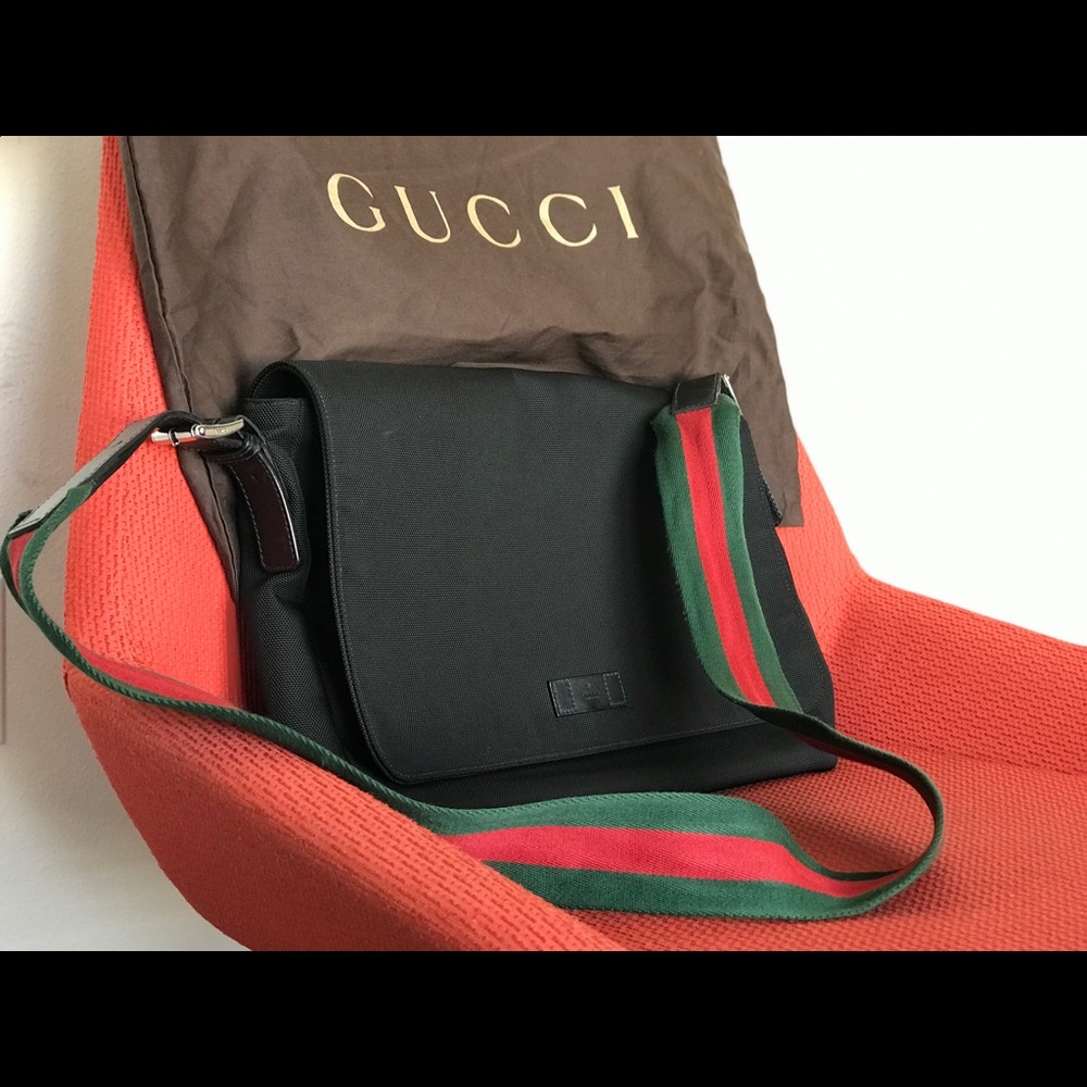 Gucci Techno Canvas Messenger Bag 💼 Make an offer
